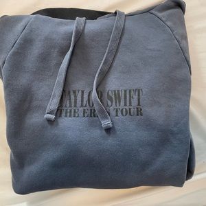 Taylor Swift Eras tour blue hoodie